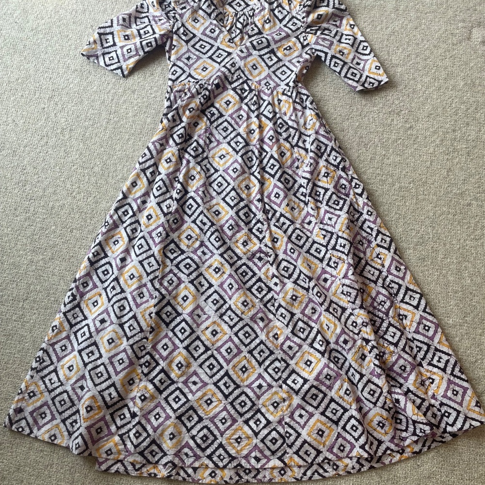 Matta printed maxi dress